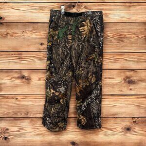Mens Under Armour Mossy Oak Break Up Camo Sherpa Lined Hunting Pants Med 34x31